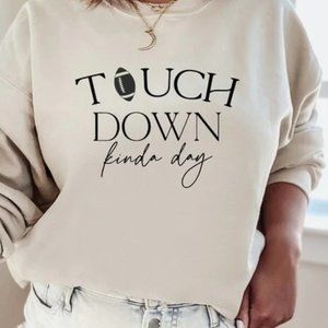 Touchdown Kinda Day Pullover - Oversized